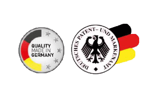 Stampcross Patentmarke Qualitätssiegel Qualität made in Germany